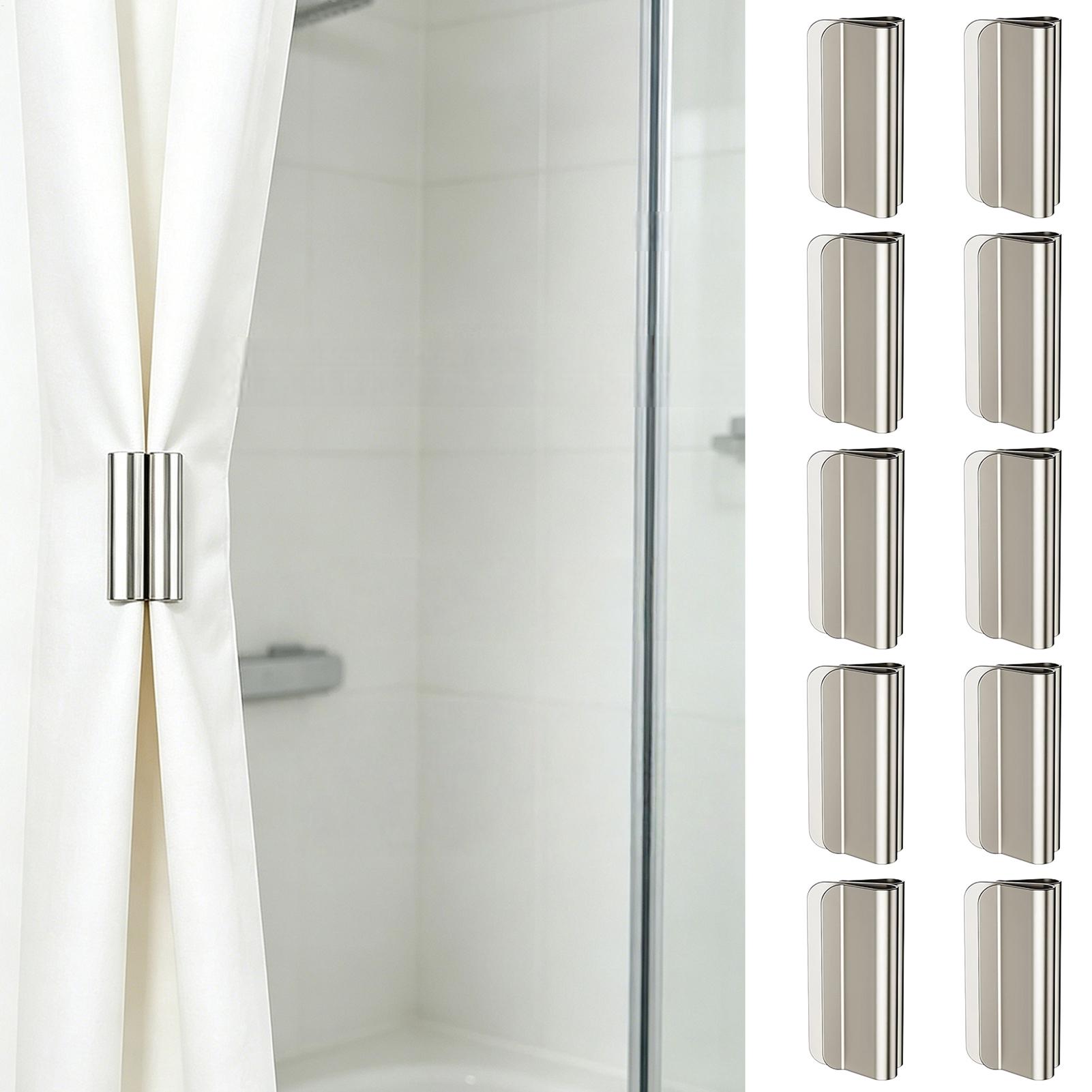 Home Hardware Bathroom Lighting - 10 Stück magnetische Vorhangklammern zur Verhinderung