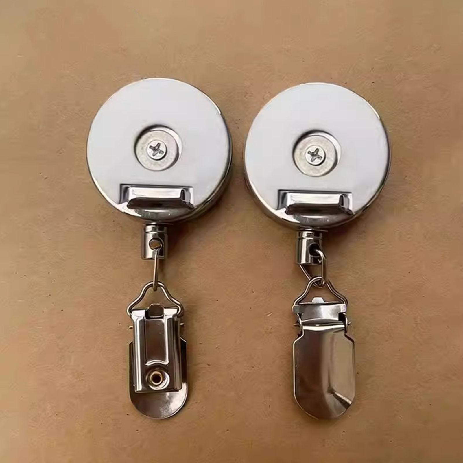 Home Bathroom Towels - Metall-Handtuchhalter Ohne Bohren Spülmaschinenfeste Handtuchklammern Einziehbares