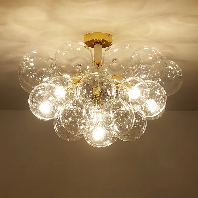 Home Hardware Bathroom Lighting - Moderne klare Blase Deckenleuchten hochwertige Hardware