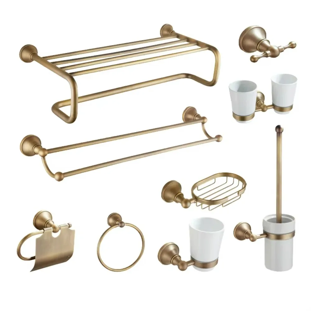 Home Hardware Bathroom Faucets - Edelstahl Gebürstete Oberfläche Badezimmer-Zubehör-Set Hotel Küche