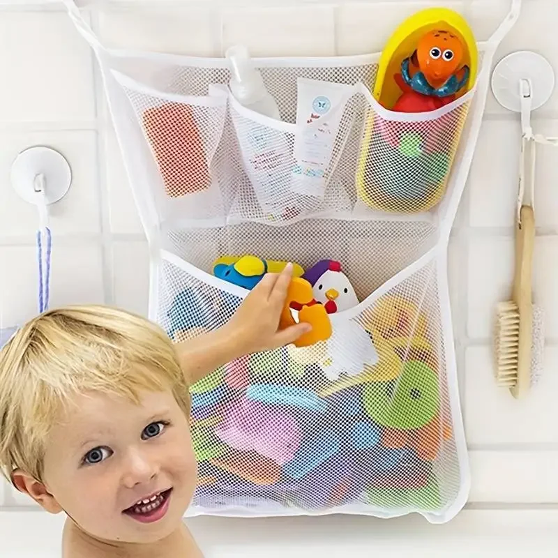 Home Bathroom Organizer - Kinder-Organizer für Zuhause: Aufbewahrung mit Saugnapf