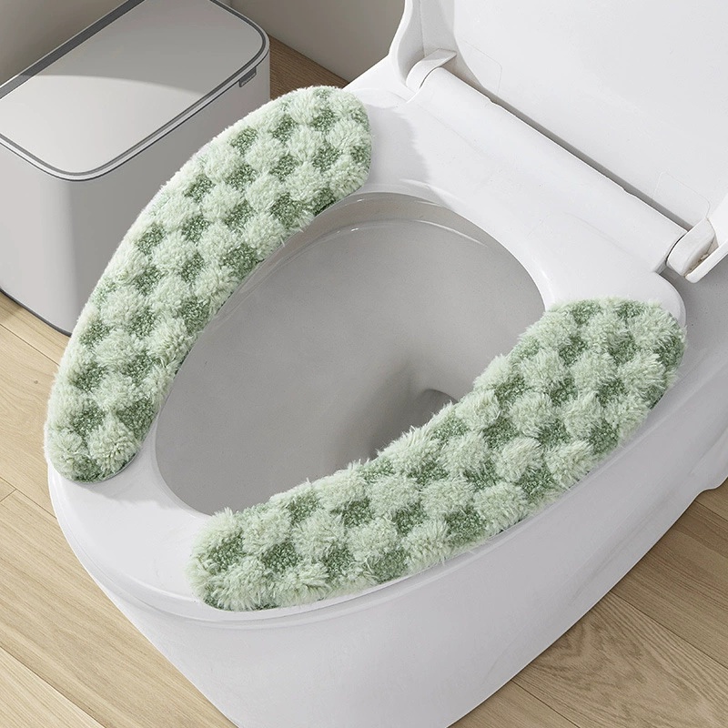 Zara Home Bathroom - Dicker und warmer Toilettensitzkissenbezug – mit