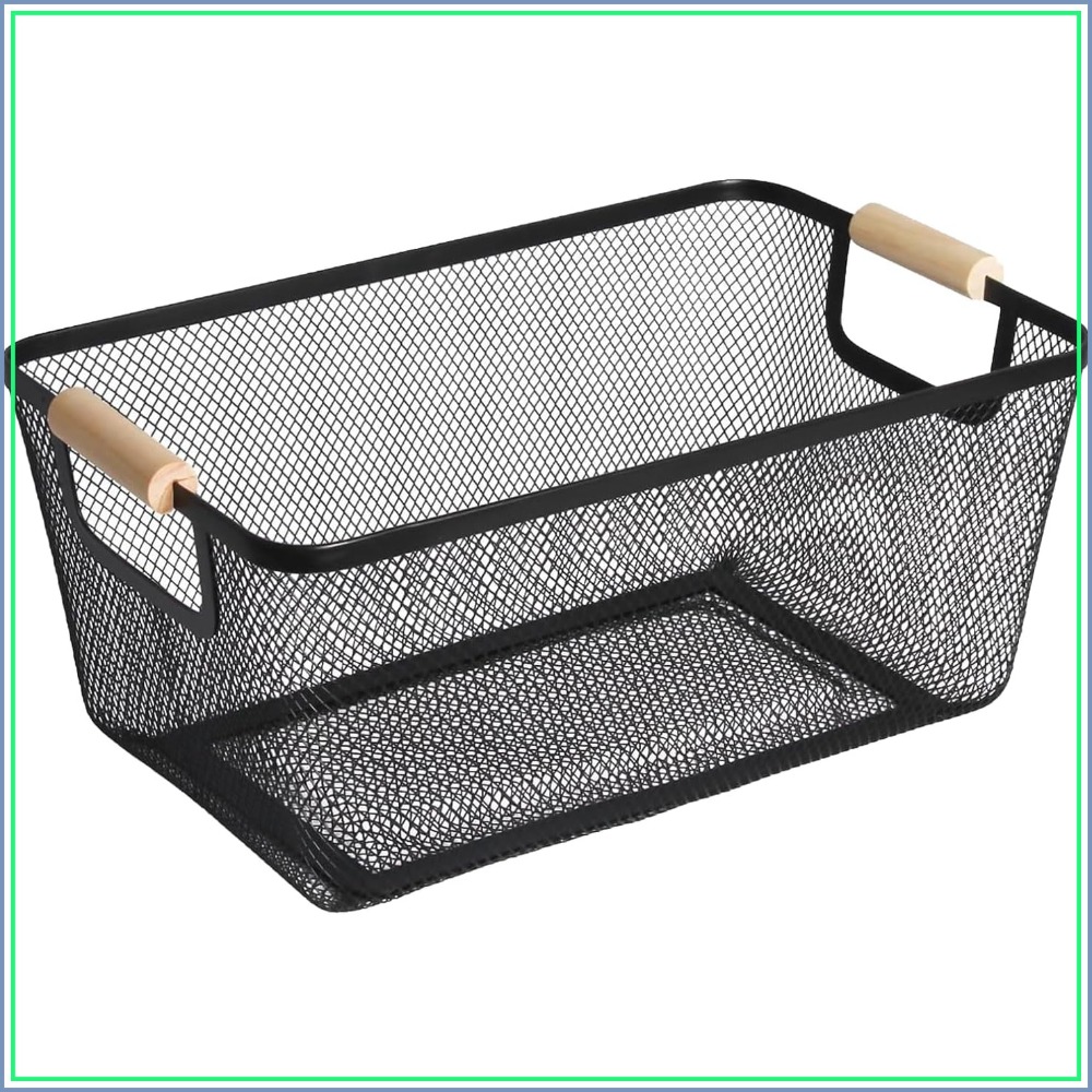 Großer Draht-Aufbewahrungskorb – Home Bathroom Organizer Bewertung und Preis