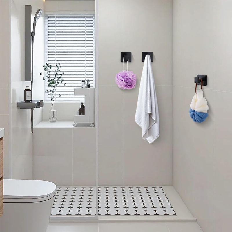 Mattschwarzer Handtuchhaken au – Home Bathroom Towels Bewertung und Preis
