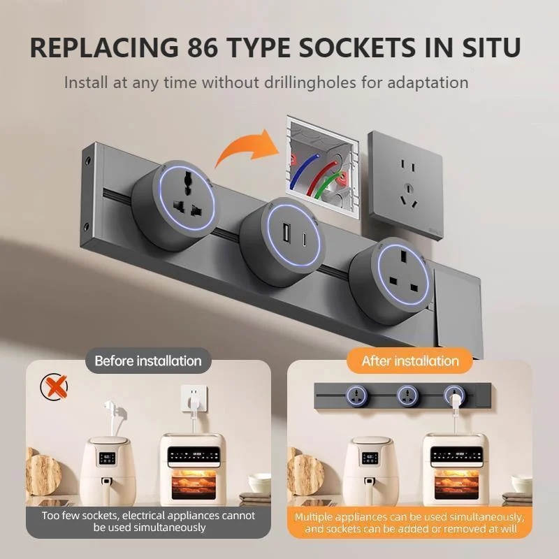 Steckdosenleiste mit Schalter  – Home Outlet Bathroom Bewertung und Preis