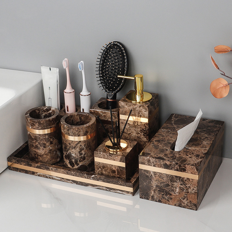 Emperador Badezimmer-Set aus d – Zara Home Bathroom Bewertung und Preis