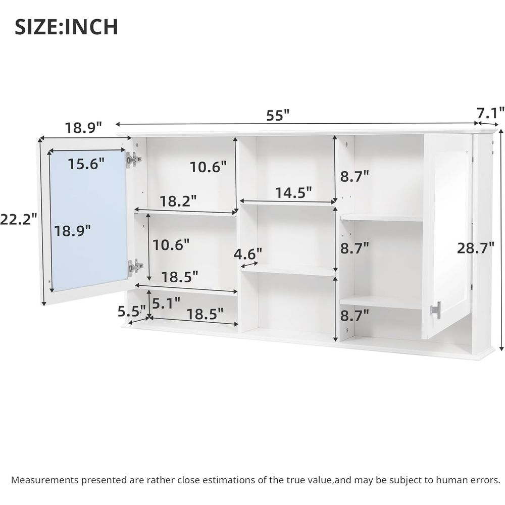 55 x 28 Zoll großer Badezimmer – Home Bathroom Organizer Bewertung und Preis