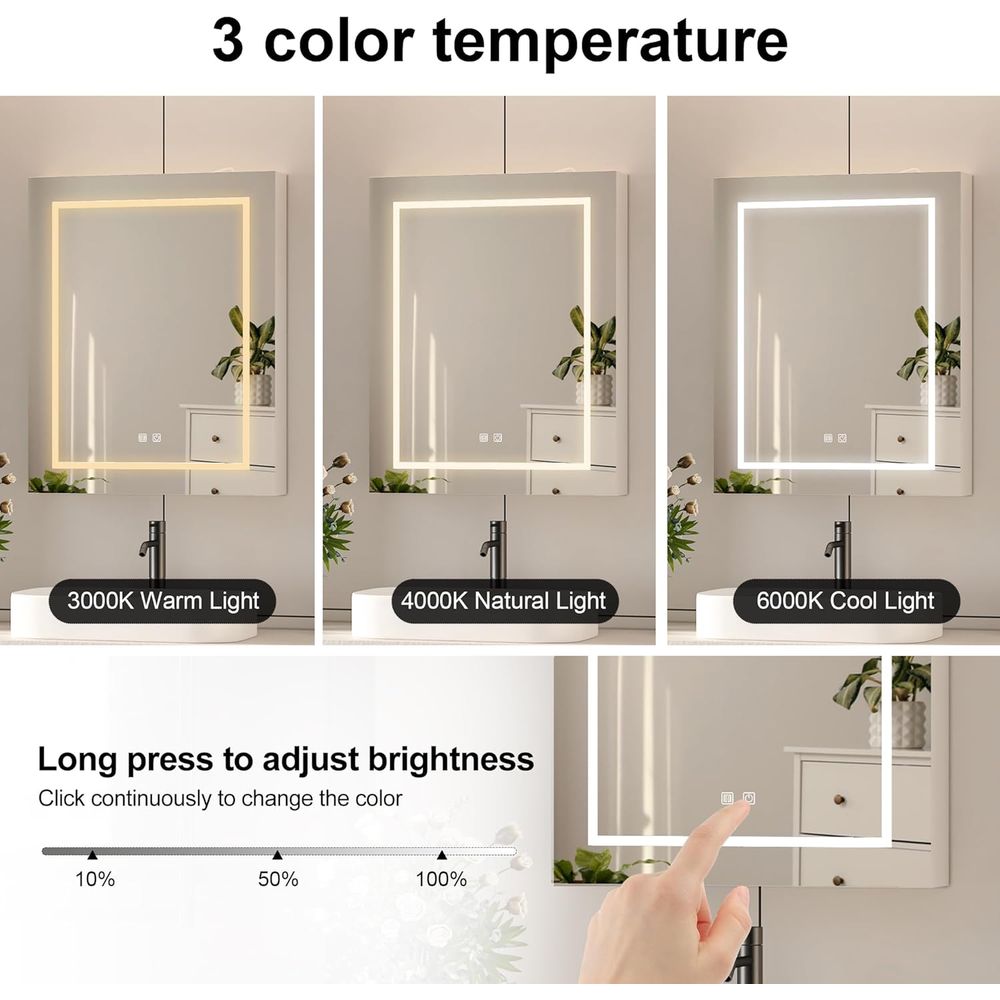 24x30 Medizinschrank mit Beleu – Home Outlet Bathroom Bewertung und Preis