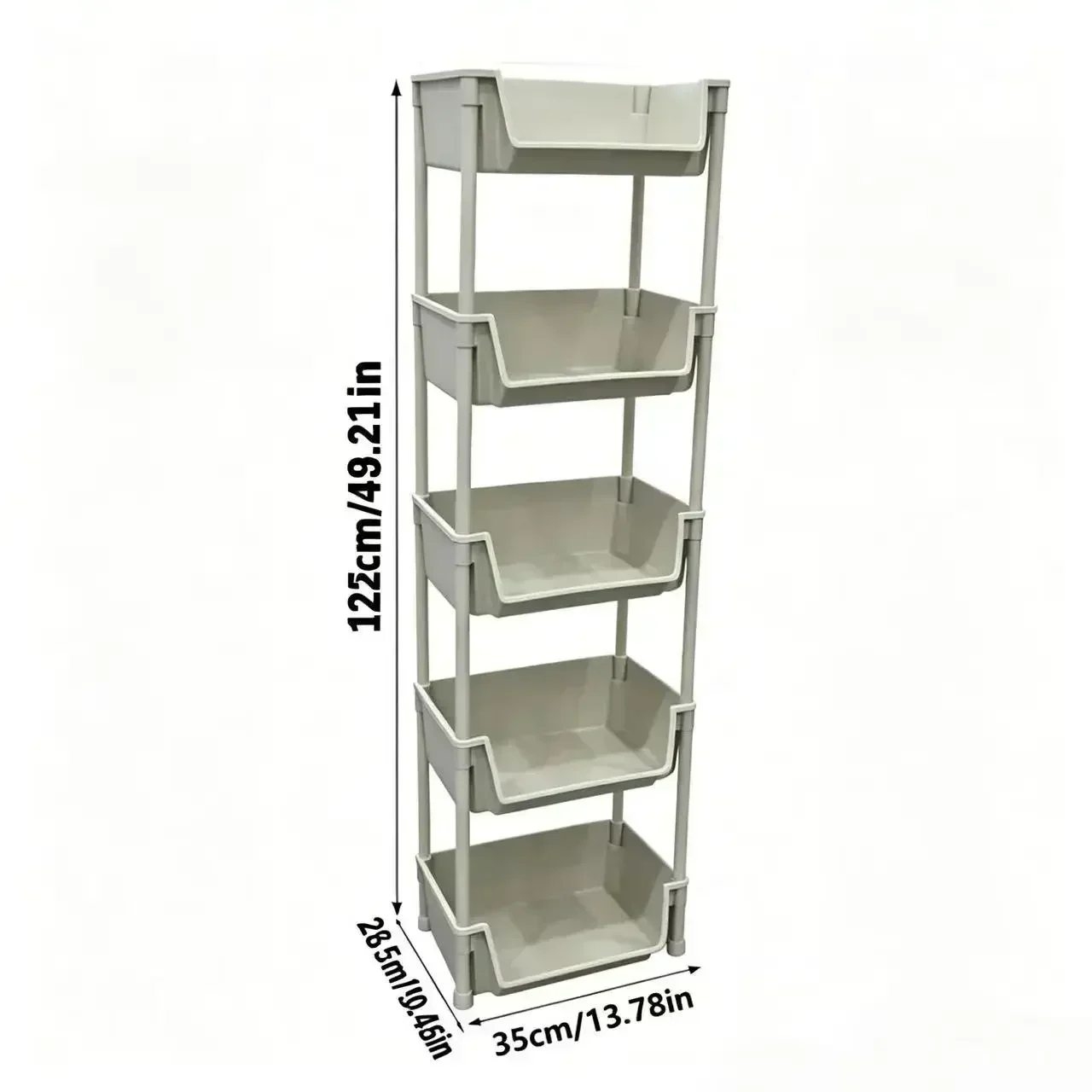 5-stufiger Rollwagen mit Räder – Home Bathroom Organizer Bewertung und Preis