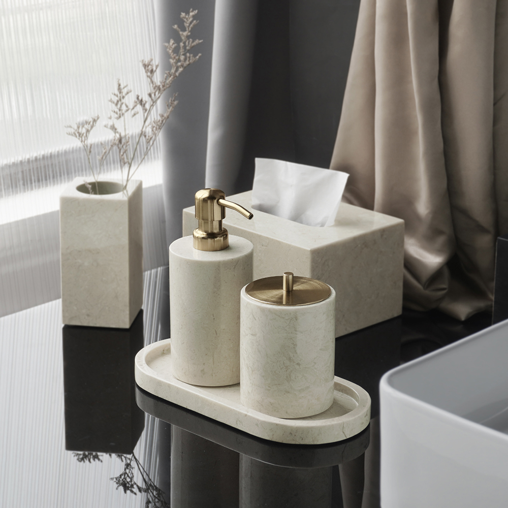 Crema Nuova Badezimmer-Set aus – Zara Home Bathroom Bewertung und Preis