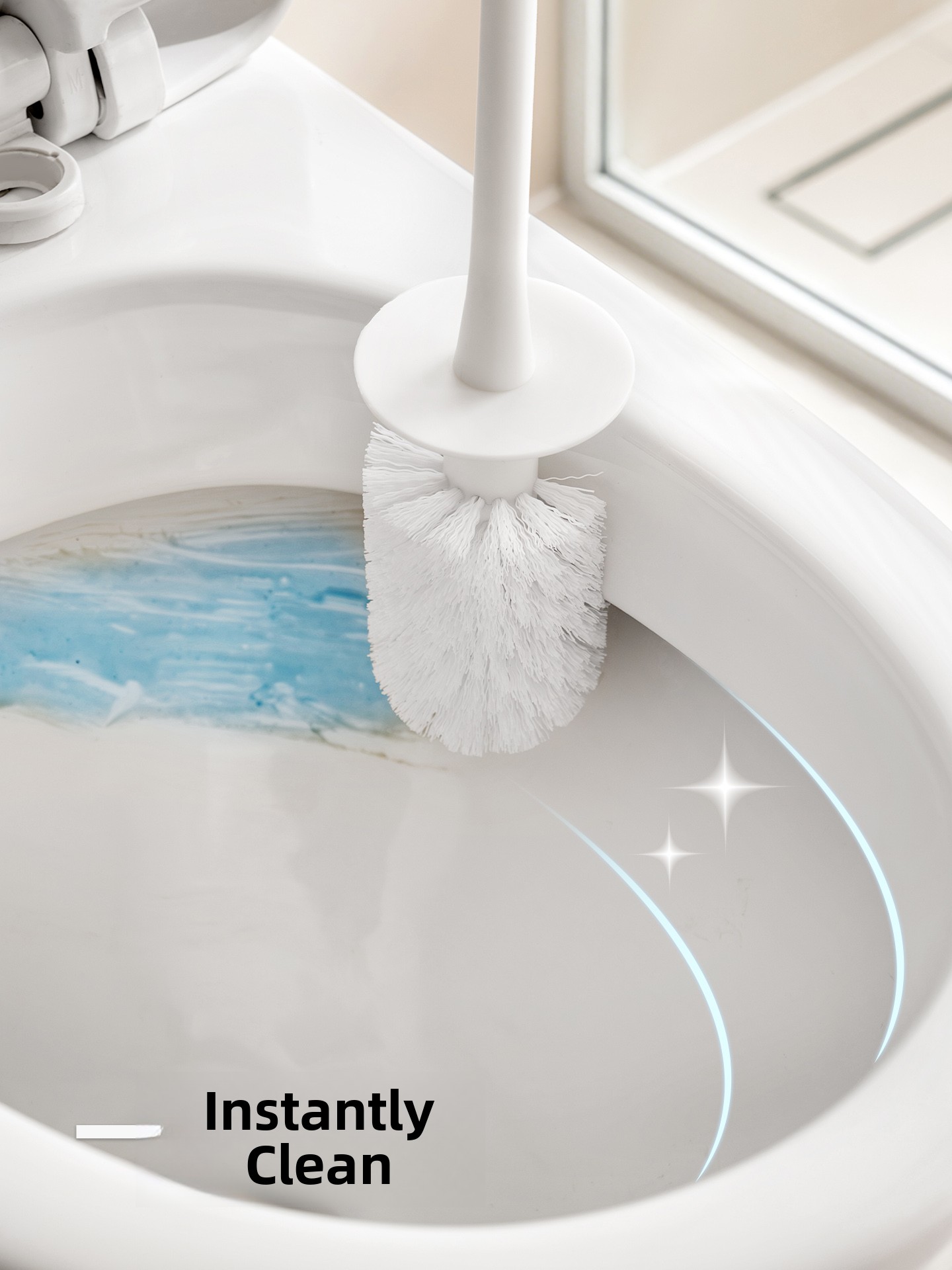 Eck-Toilettenbürste Wandmontie – Home Needs Bathroom Cleaning Bewertung und Preis