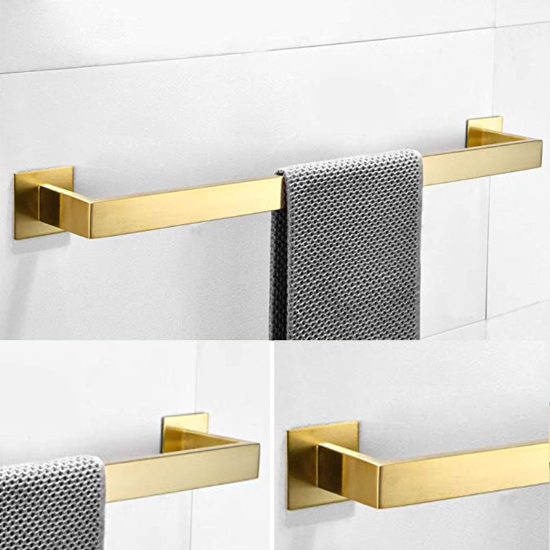304 Edelstahl 4-teiliges Gold- – Home Bathroom Towels Bewertung und Preis