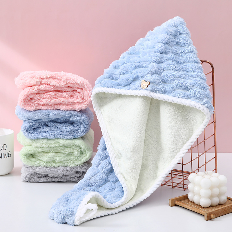 Korallenfleece-Haartrockentuch – Home Bathroom Towels Bewertung und Preis