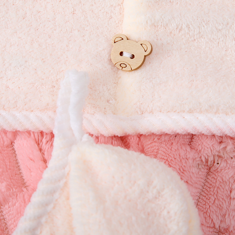 Korallenfleece-Haartrockentuch – Home Bathroom Towels Bewertung und Preis