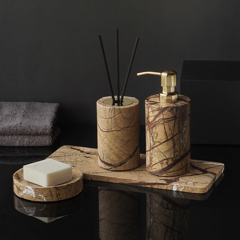 Regenwald-Braun Naturmarmor Ba – Zara Home Bathroom Bewertung und Preis