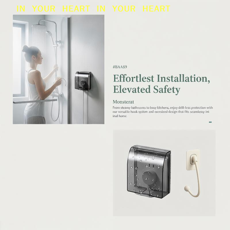 【X】Wasserdichte Steckdosenbox  – Home Outlet Bathroom Bewertung und Preis