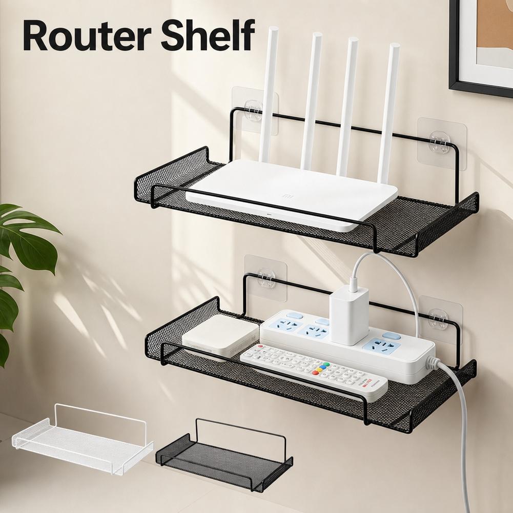 Edelstahl-Wandregal für Router – Home Bathroom Organizer Bewertung und Preis