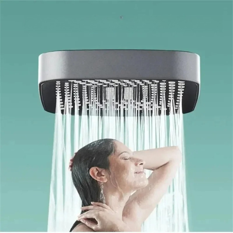 Verstellbarer 3-Modus-Hochdruc – Shower Head Rain Bewertung und Preis