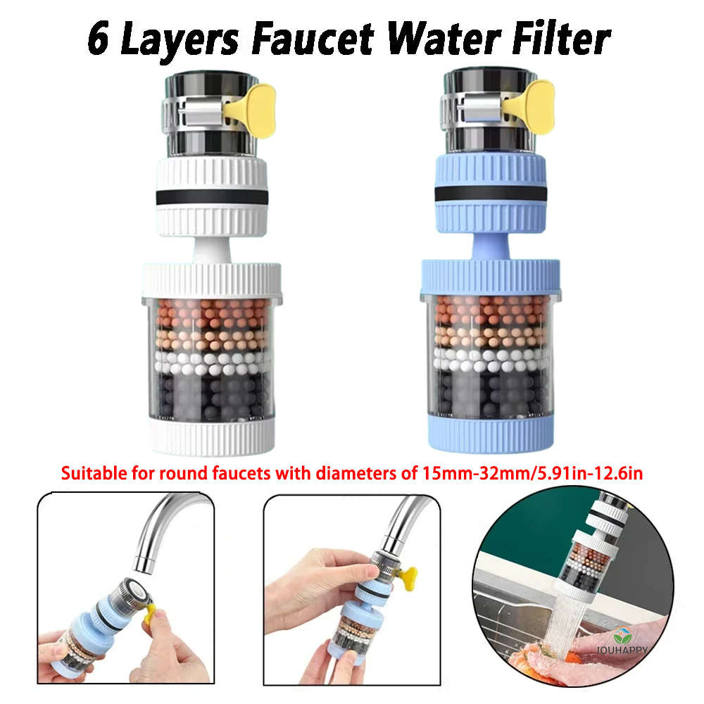 6-lagiger Wasserhahn-Wasserfil – Shower Head Rain Bewertung und Preis